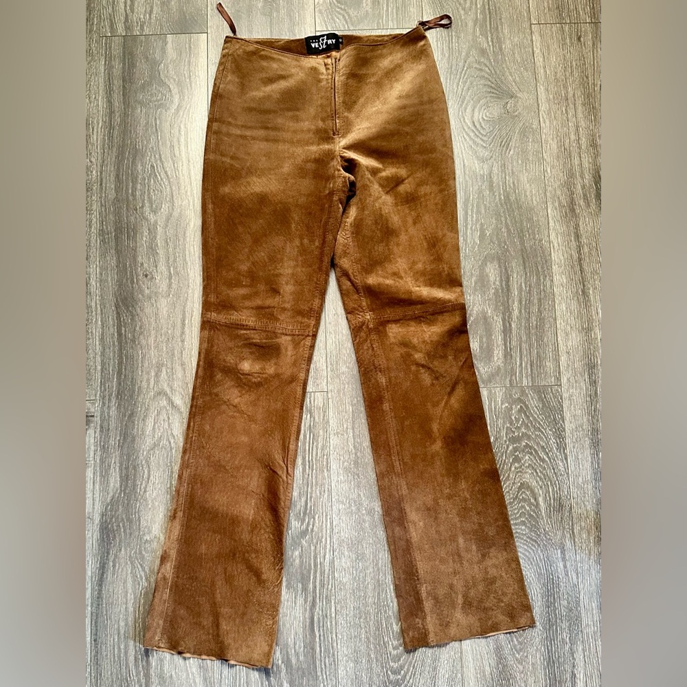 Suede Women's Pants Size 10